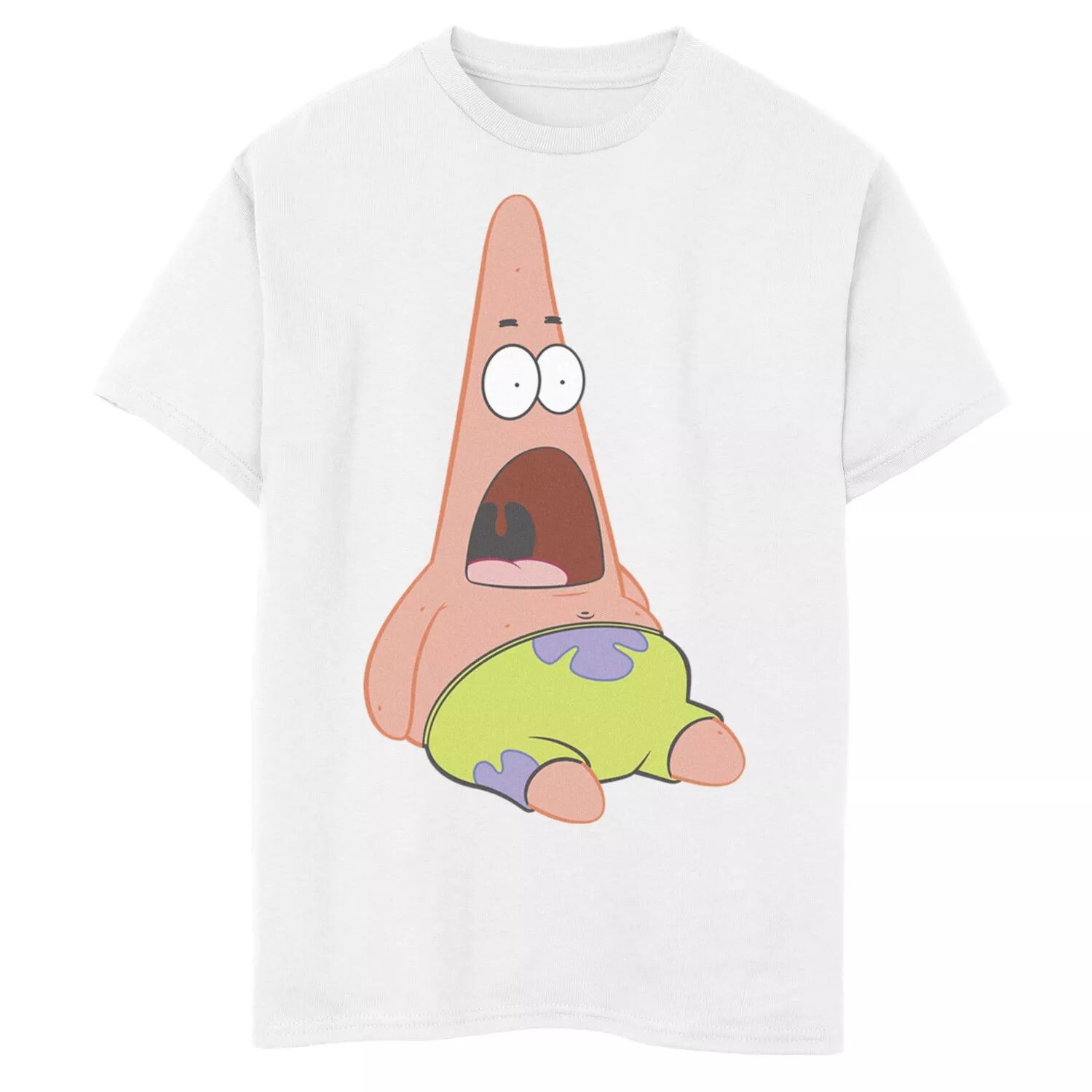 Футболка с рисунком «Сюрприз Патрика» для мальчиков 8–20 лет «Губка Боб Квадратные Штаны» Nickelodeon
Футболка с рисунком «Сюрприз Патрика» для мальчиков 8–20 лет «Губка Боб Квадратные Штаны» Nickelodeon