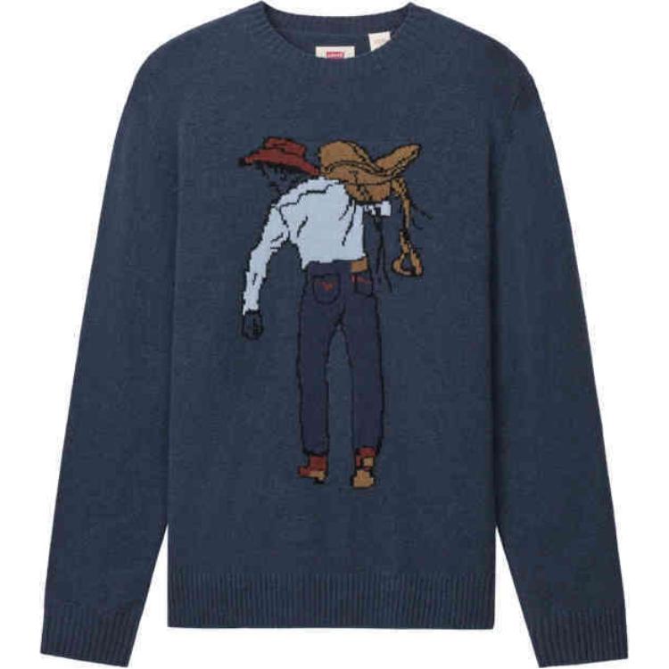 Levis Свитер мужской темно-синий
Levis Свитер мужской темно-синий