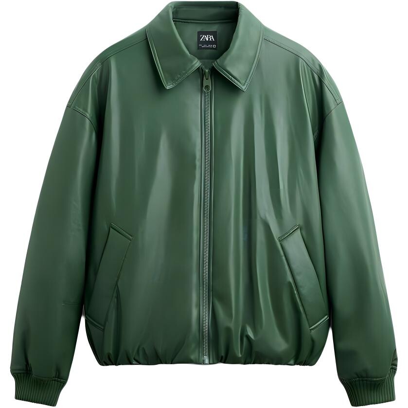 Стеганая куртка мужская темно-зеленая Zara, темно-зеленый
Стеганая куртка мужская темно-зеленая Zara, темно-зеленый