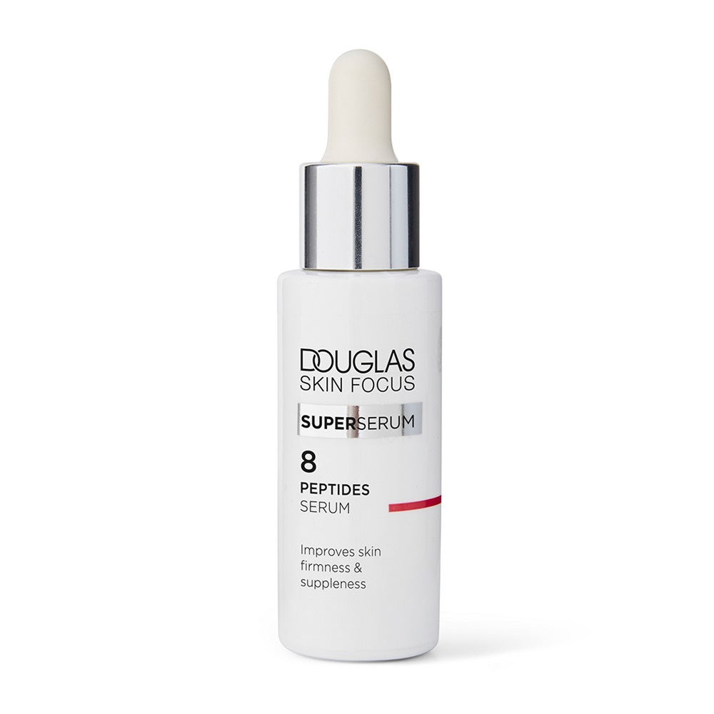 Сыворотка для лица с 8 пептидами skin focus super serum 8 peptides serum Douglas Collection, 30 мл
Сыворотка для лица с 8 пептидами skin focus super serum 8 peptides serum Douglas Collection, 30 мл