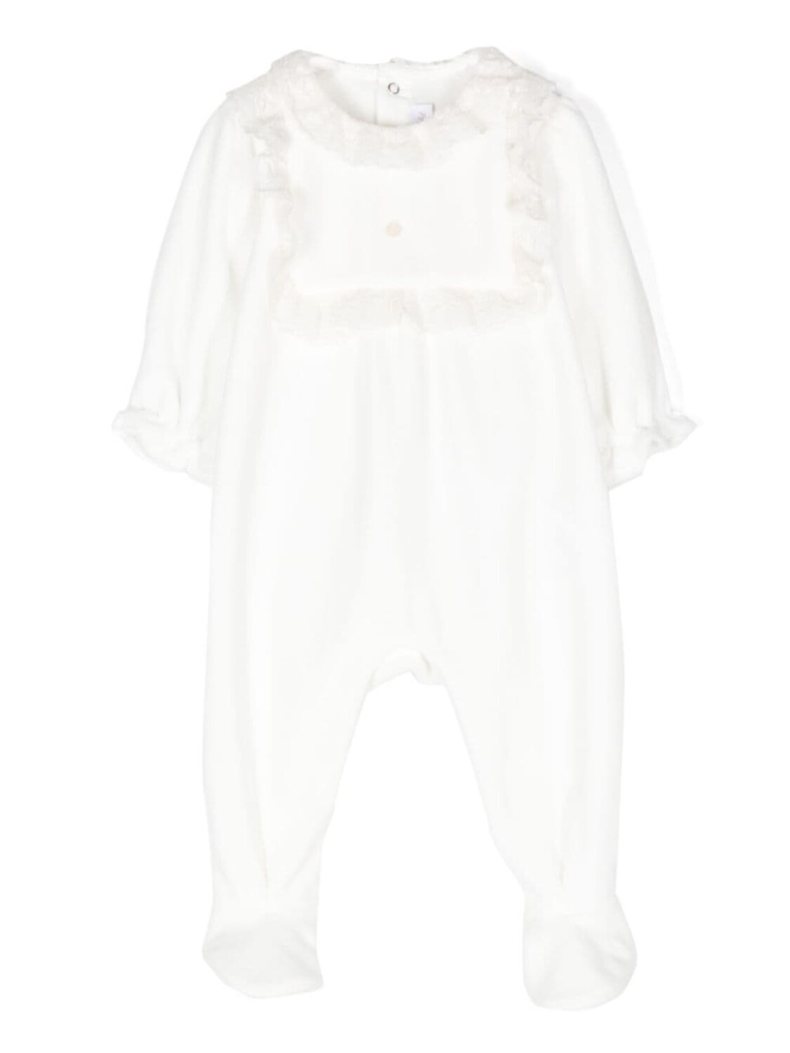 Tartine Et Chocolat бархатная пижама с кружевом, белый
Tartine Et Chocolat бархатная пижама с кружевом, белый