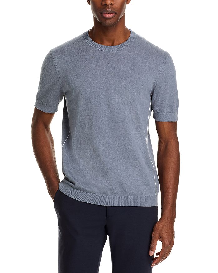 Футболка-свитер с коротким рукавом из хлопка и кашемира The Men's Store at Bloomingdale's, синий
Футболка-свитер с коротким рукавом из хлопка и кашемира The Men's Store at Bloomingdale's, синий