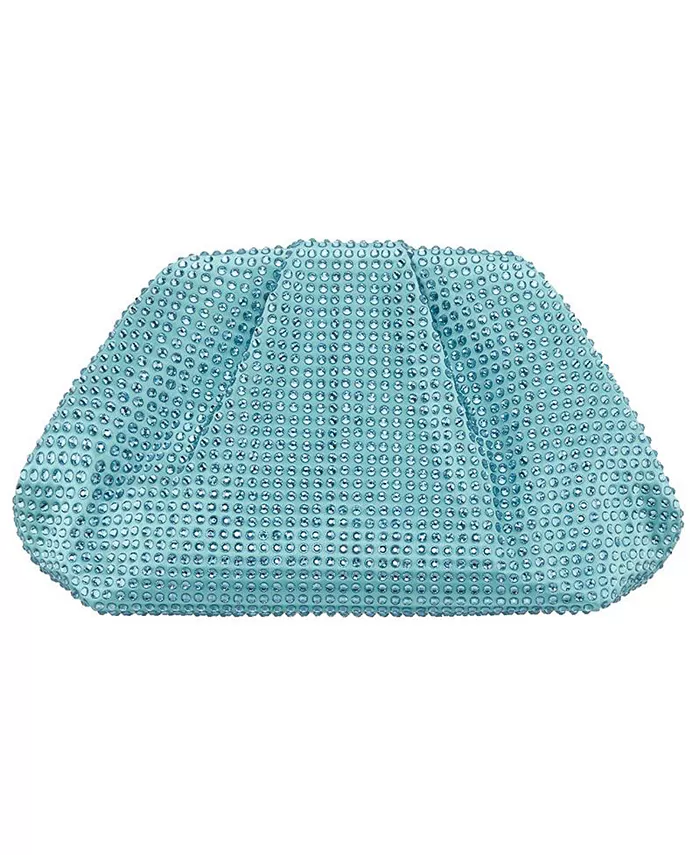 Клатч с кристаллами на рамке Nina, зеленый
Клатч с кристаллами на рамке Nina, зеленый