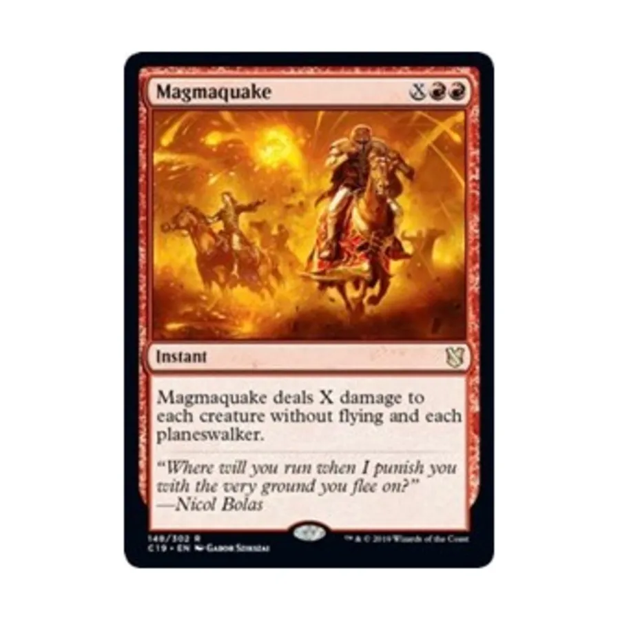 CCG Магмакваке (клавиша R), MTG - Commander 2019
CCG Магмакваке (клавиша R), MTG - Commander 2019