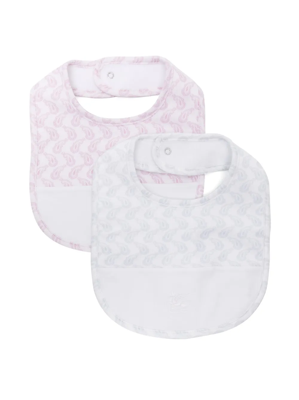 Комплект из двух нагрудников с принтом пейсли и вышивкой Pegaso ETRO KIDS, серый
Комплект из двух нагрудников с принтом пейсли и вышивкой Pegaso ETRO KIDS, серый