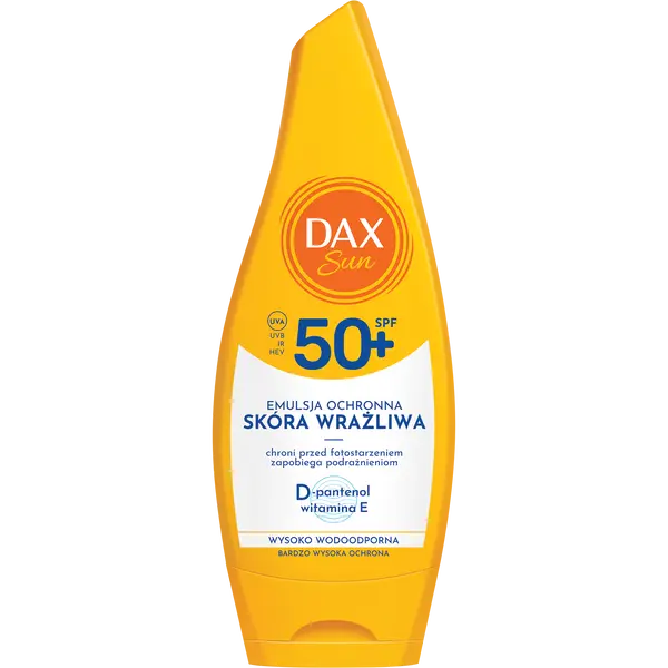 Защитная эмульсия для чувствительной кожи с spf50+, 160 мл Dax Sun
Защитная эмульсия для чувствительной кожи с spf50+, 160 мл Dax Sun
