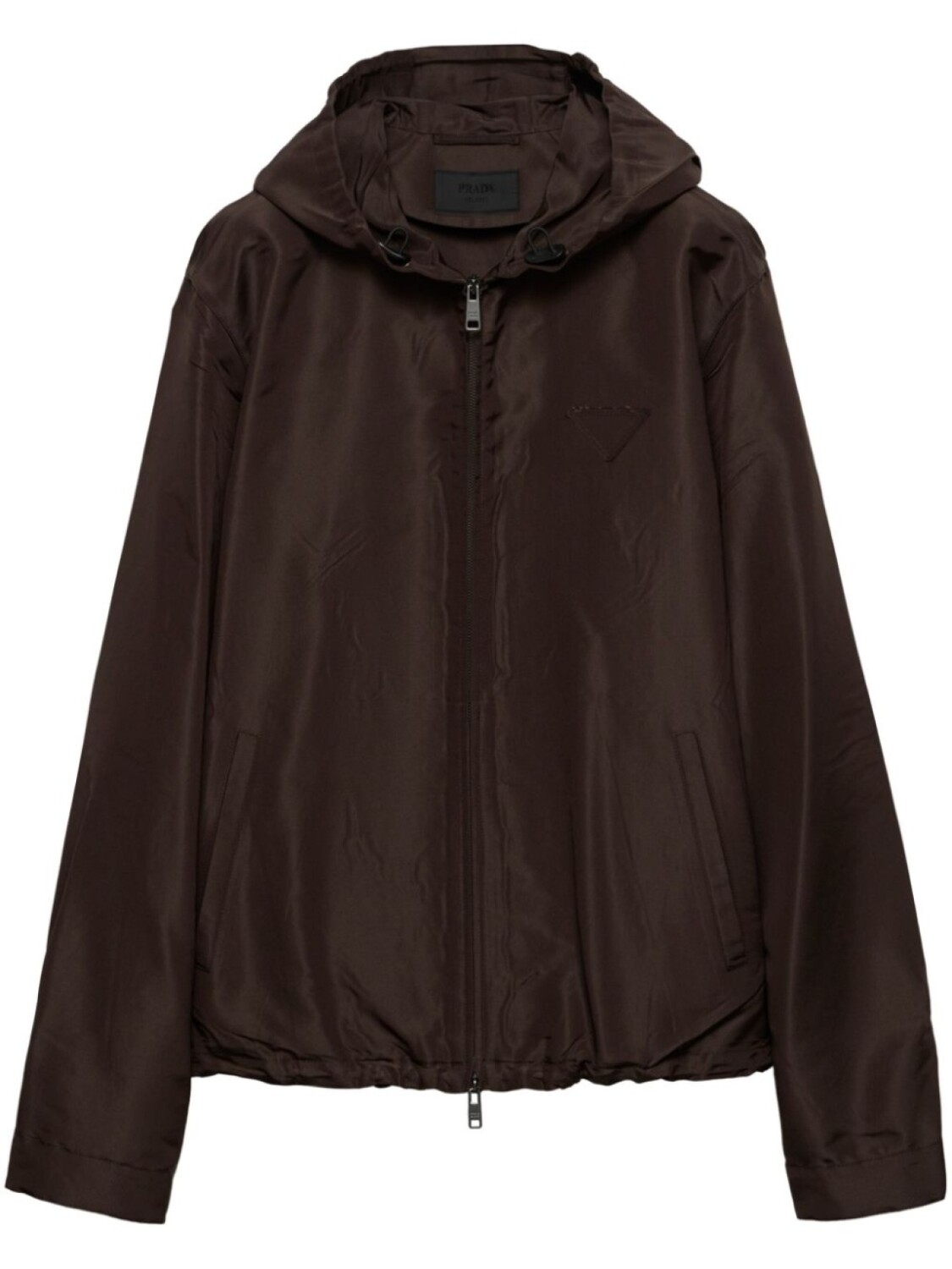 Шелковый пиджак Prada, коричневый
Шелковый пиджак Prada, коричневый