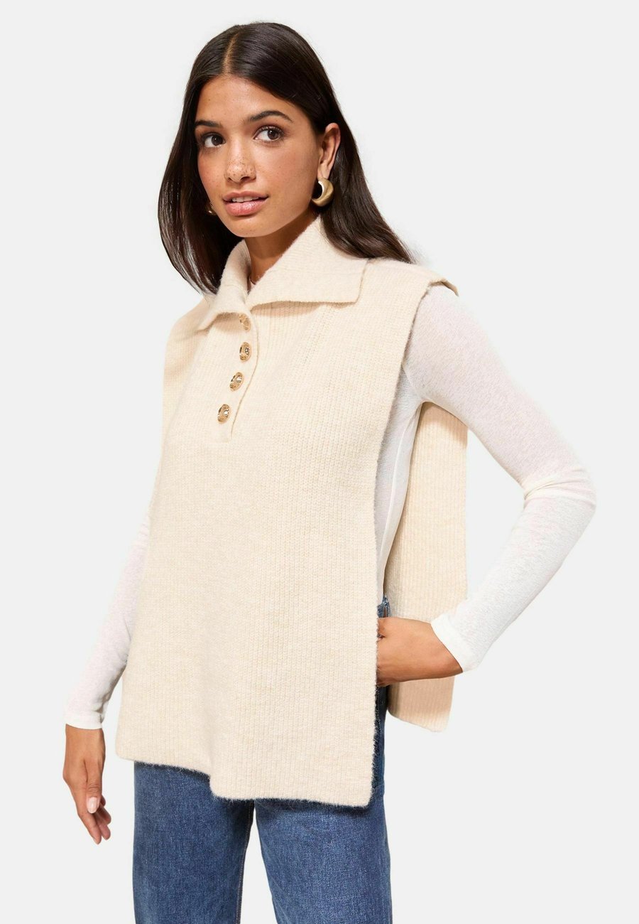 Джемпер Friends Like These TABARD VEST WITH BUTTONS , Cream/Beige
Джемпер Friends Like These TABARD VEST WITH BUTTONS , Cream/Beige
