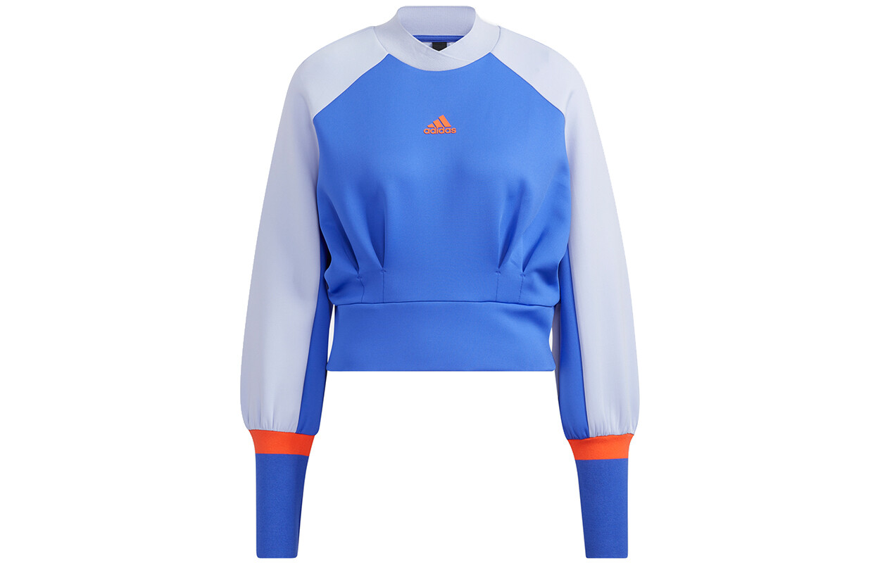 Свитшот женский синий Adidas 
Свитшот женский синий Adidas