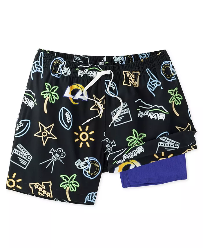 Мужские классические плавки Los Angeles Rams The Neon с неоновой окантовкой, 5.5", черные Chubbies
Мужские классические плавки Los Angeles Rams The Neon с неоновой окантовкой, 5.5", черные Chubbies