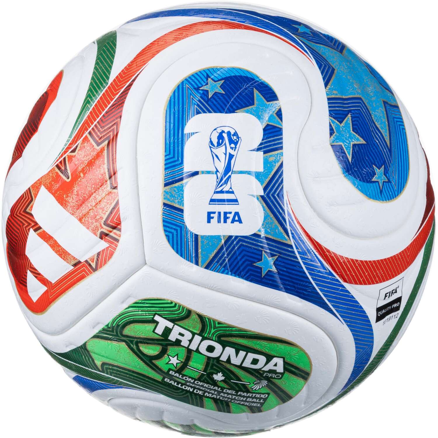 Adidas Performance Мяч 'FIFA World Cup 26 Trionda Pro' белый
Adidas Performance Мяч 'FIFA World Cup 26 Trionda Pro' белый
