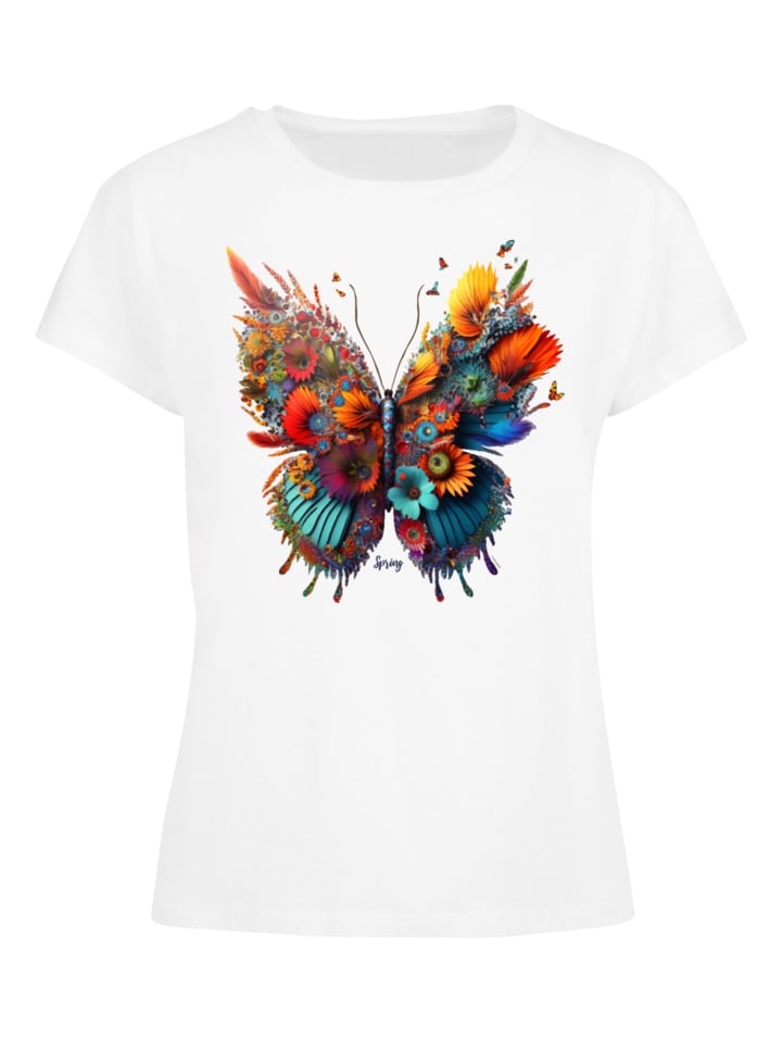 Женская футболка Box с изображением бабочки и цветка белого цвета F4NT4STIC, Белый, Женская футболка Box с изображением бабочки и цветка белого цвета F4NT4STIC
Женская футболка Box с изображением бабочки и цветка белого цвета F4NT4STIC, Белый, Женская футболка Box с изображением бабочки и цветка белого цвета F4NT4STIC