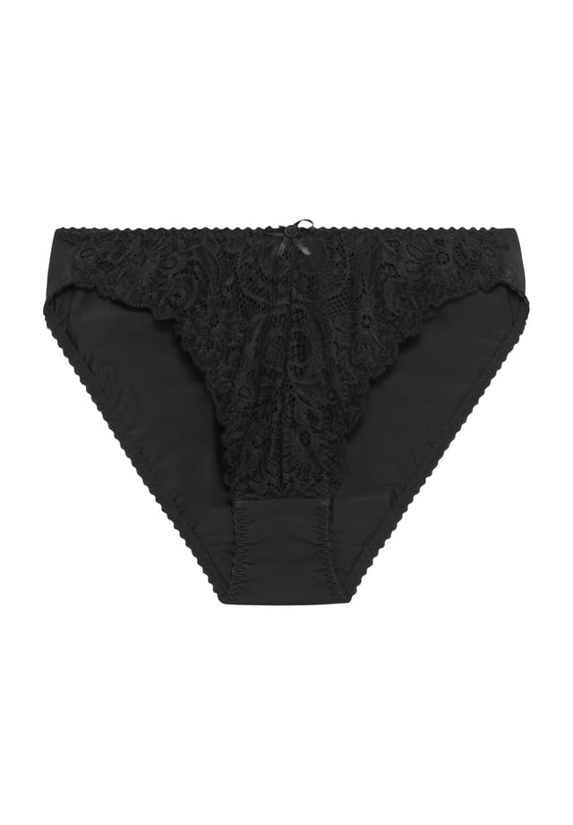 Трусики бразильские "silvia" кружевные однотонные DesiréE, черный
Трусики бразильские "silvia" кружевные однотонные DesiréE, черный