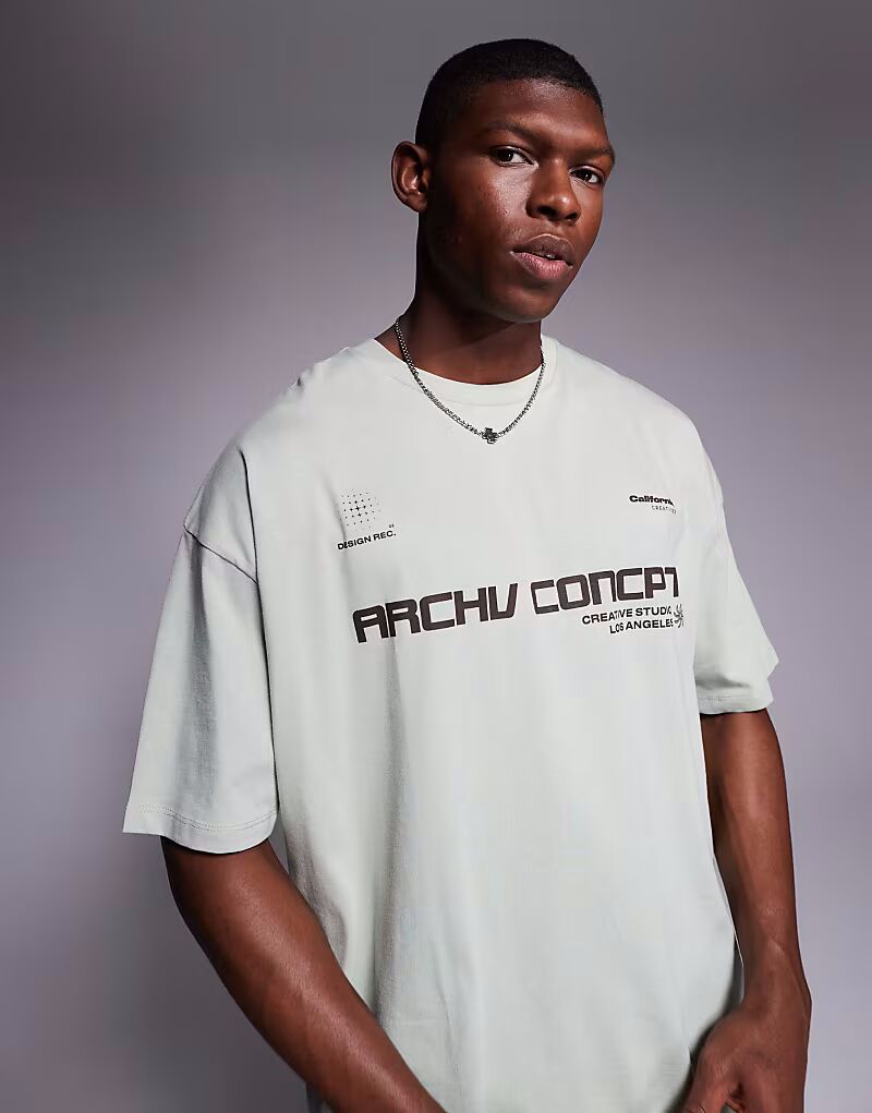 Футболка ASOS DESIGN свободного кроя со спортивной графикой в серо-коричневом цвете
Футболка ASOS DESIGN свободного кроя со спортивной графикой в серо-коричневом цвете