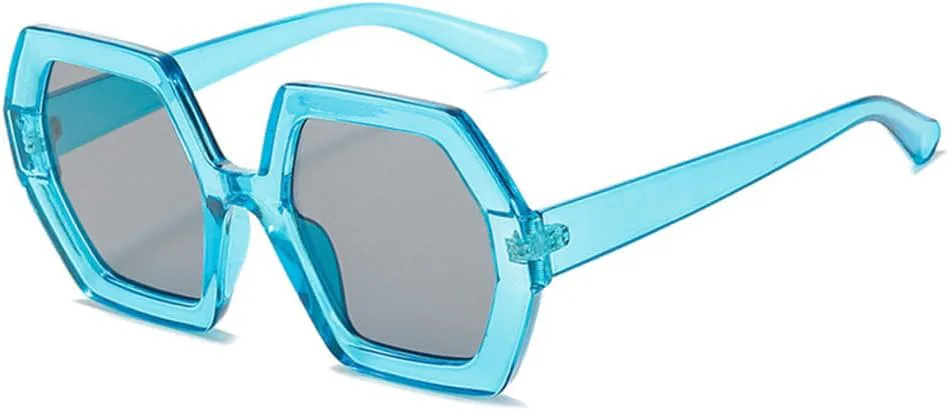 Квадратные солнцезащитные очки для женщин, большие солнцезащитные очки для женщин, элегантные многоугольные очки, защита от ультрафиолета UV400 generic, C4blue-black
Квадратные солнцезащитные очки для женщин, большие солнцезащитные очки для женщин, элегантные многоугольные очки, защита от ультрафиолета UV400 generic, C4blue-black