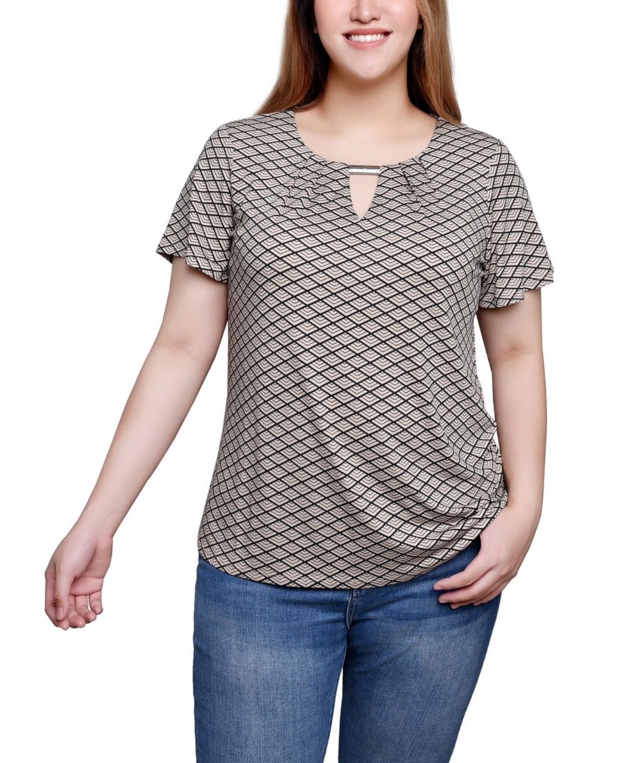 Футболка с коротким рукавом и фурнитурой NY Collection, Black Tan Arrow, Черный, Футболка с коротким рукавом и фурнитурой NY Collection, Black Tan Arrow
Футболка с коротким рукавом и фурнитурой NY Collection, Black Tan Arrow, Черный, Футболка с коротким рукавом и фурнитурой NY Collection, Black Tan Arrow