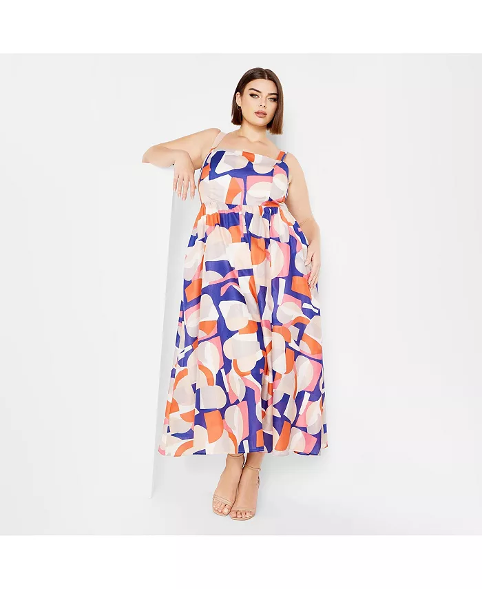 Платье Callie больших размеров CITY CHIC, оранжевый
Платье Callie больших размеров CITY CHIC, оранжевый