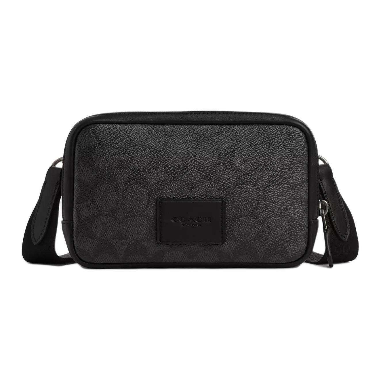COACH Сумка через плечо мини мужская черная
COACH Сумка через плечо мини мужская черная