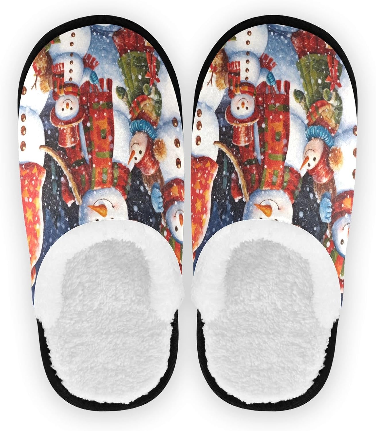 Зимние домашние тапочки UMIRIKO Snowman для женщин и мужчин, моющиеся, с противоскользящей подошвой, с сумкой для хранения, для путешествий и спа 20847665
Зимние домашние тапочки UMIRIKO Snowman для женщин и мужчин, моющиеся, с противоскользящей подошвой, с сумкой для хранения, для путешествий и спа 20847665