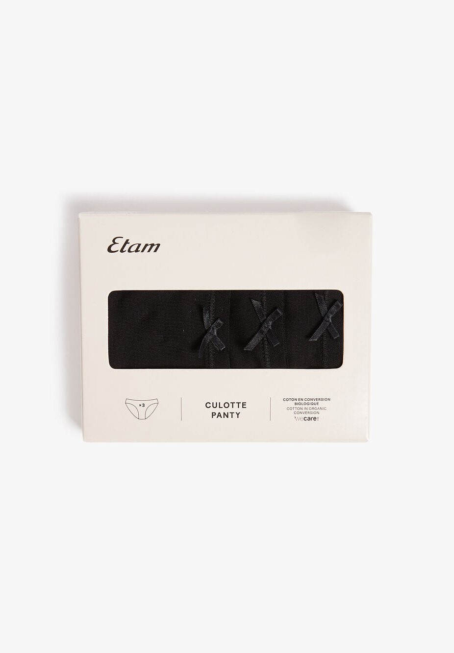 Брюки JACK SLIPS 3 PACK Etam, черный
Брюки JACK SLIPS 3 PACK Etam, черный