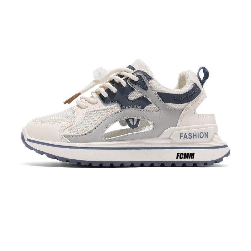 Противоскользящая и дышащая повседневная обувь для детей FCMM, белый/синий
Противоскользящая и дышащая повседневная обувь для детей FCMM, белый/синий