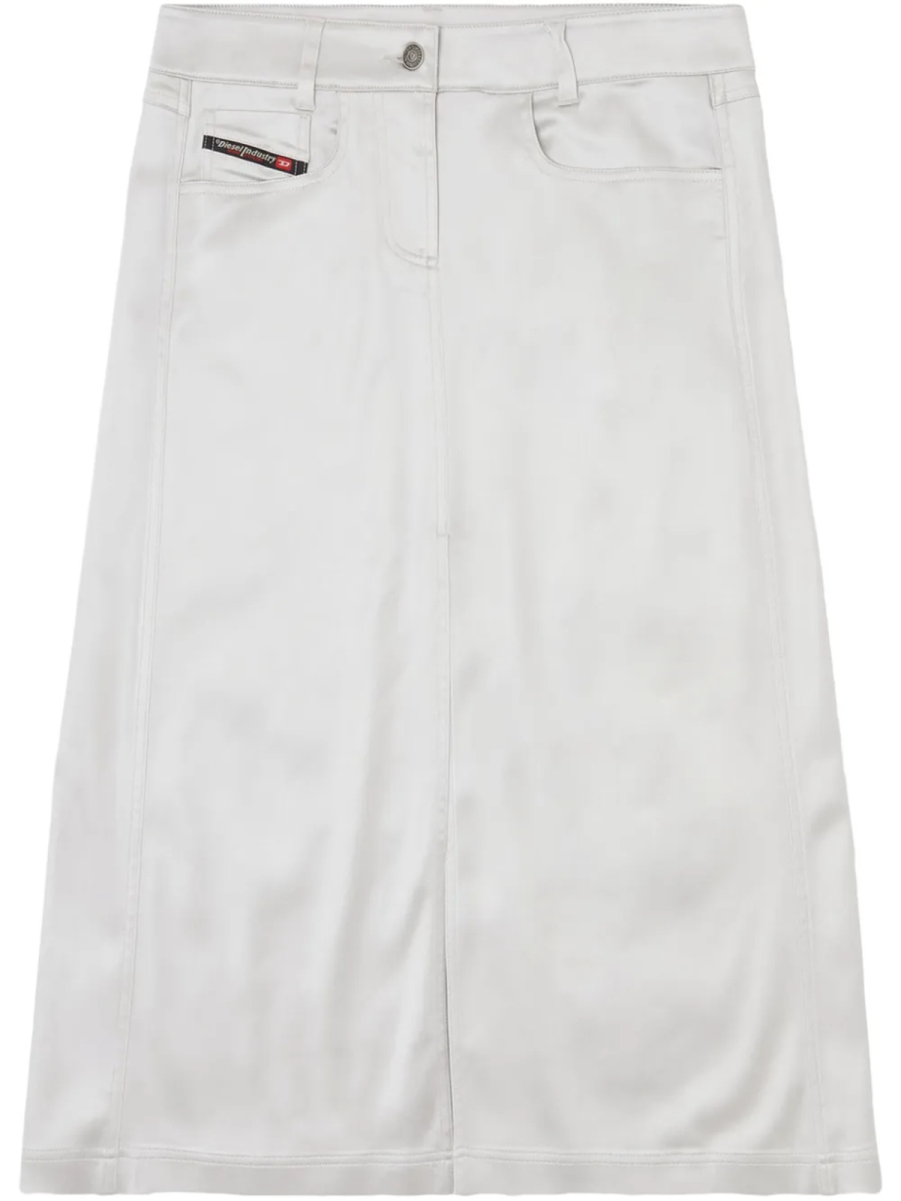 Юбка миди Diesel O-Ebbey, белый 
Юбка миди Diesel O-Ebbey, белый