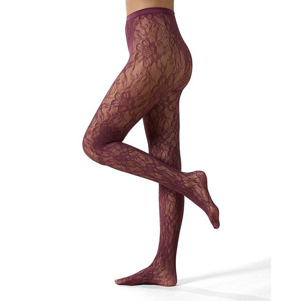 Женские модные сетчатые колготки "blooming floral" Memoi, Burgundy
Женские модные сетчатые колготки "blooming floral" Memoi, Burgundy