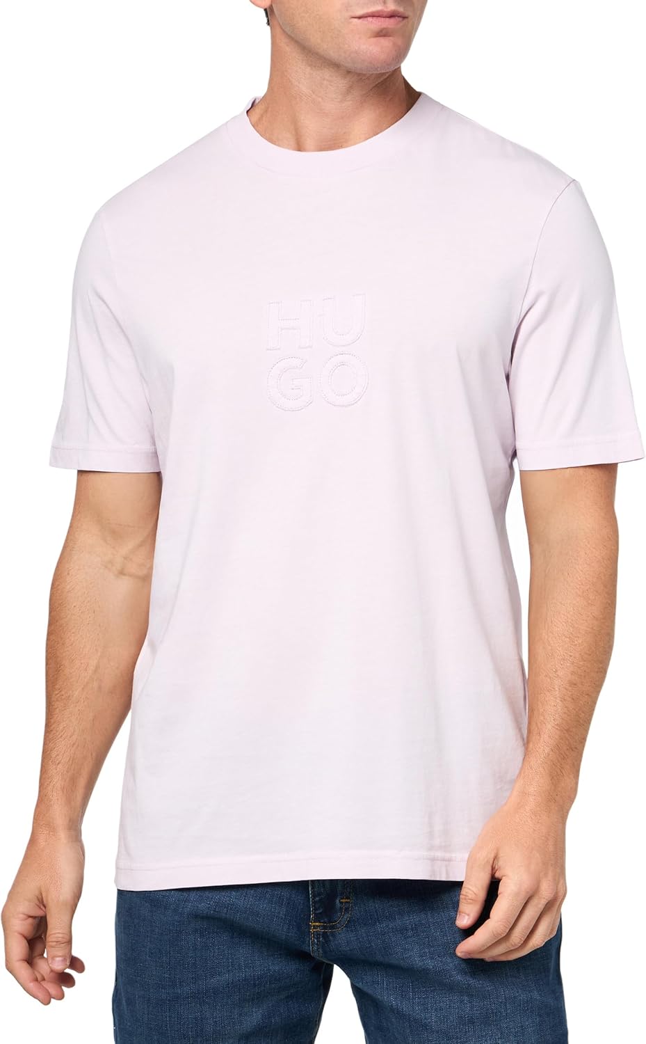 Мужская хлопковая футболка HUGO с логотипом в тон, Orchid Petal, Фиолетовый, Мужская хлопковая футболка HUGO с логотипом в тон, Orchid Petal
Мужская хлопковая футболка HUGO с логотипом в тон, Orchid Petal, Фиолетовый, Мужская хлопковая футболка HUGO с логотипом в тон, Orchid Petal