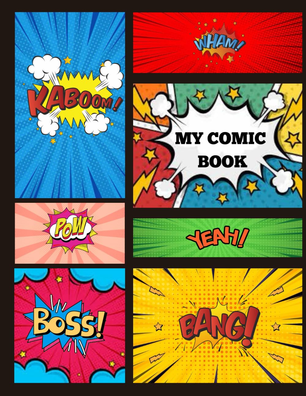Blank Comic Book: Create your own comic book (Independently published)
Blank Comic Book: Create your own comic book (Independently published)