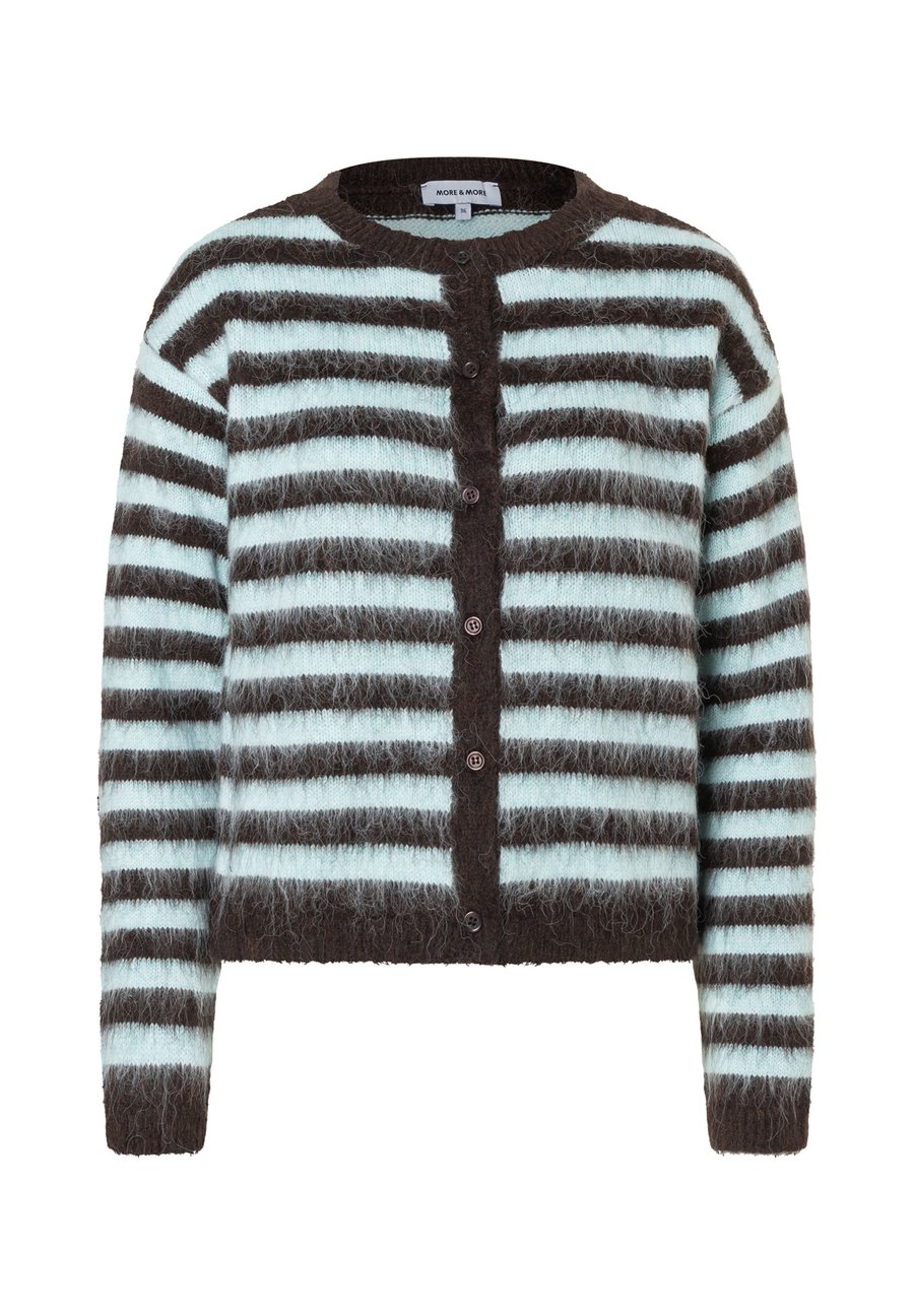 Кардиган More & More KURZE FLAUSCH, Braun Türkis/Brown
Кардиган More & More KURZE FLAUSCH, Braun Türkis/Brown