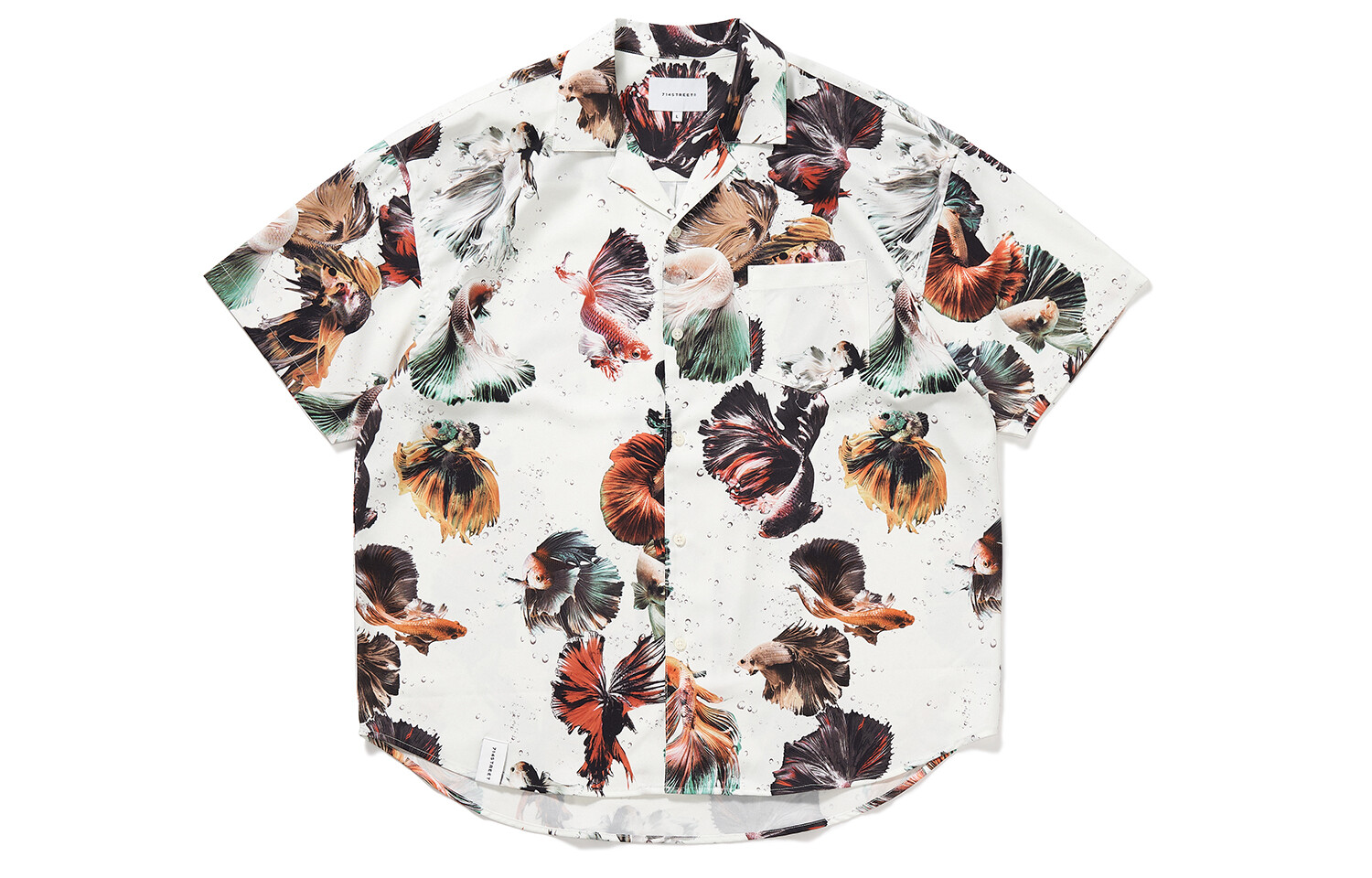 714STREET Рубашка унисекс, Белый
714STREET Рубашка унисекс, Белый