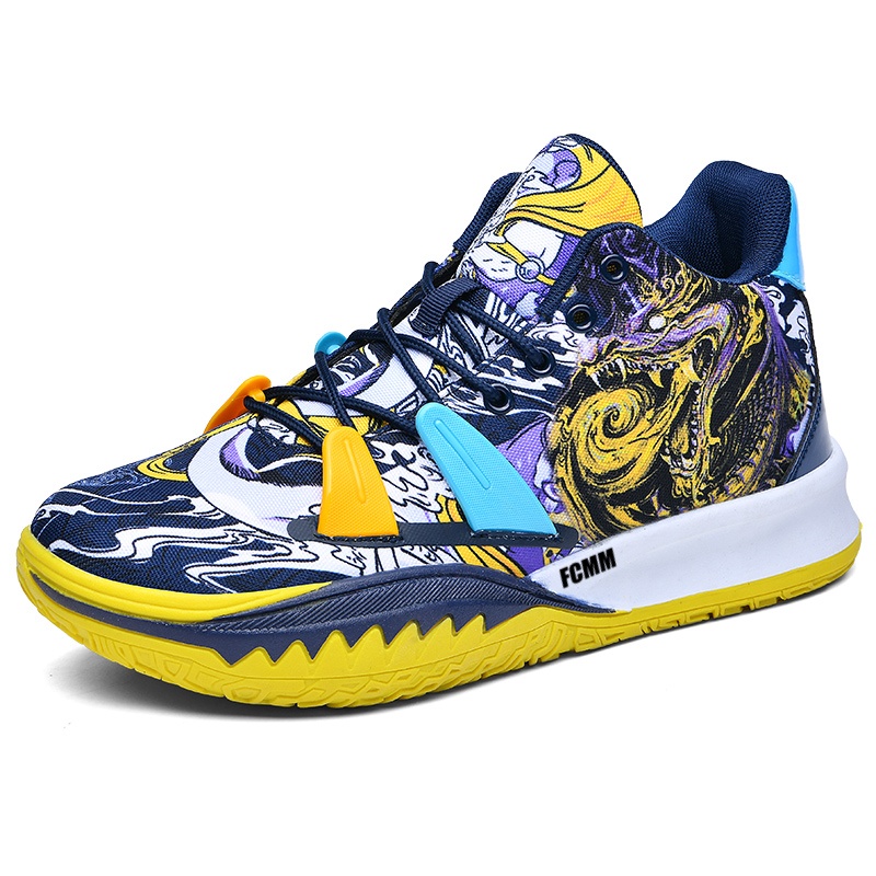 Противоскользящие и дышащие баскетбольные кроссовки для детей FCMM, синий 
Противоскользящие и дышащие баскетбольные кроссовки для детей FCMM, синий