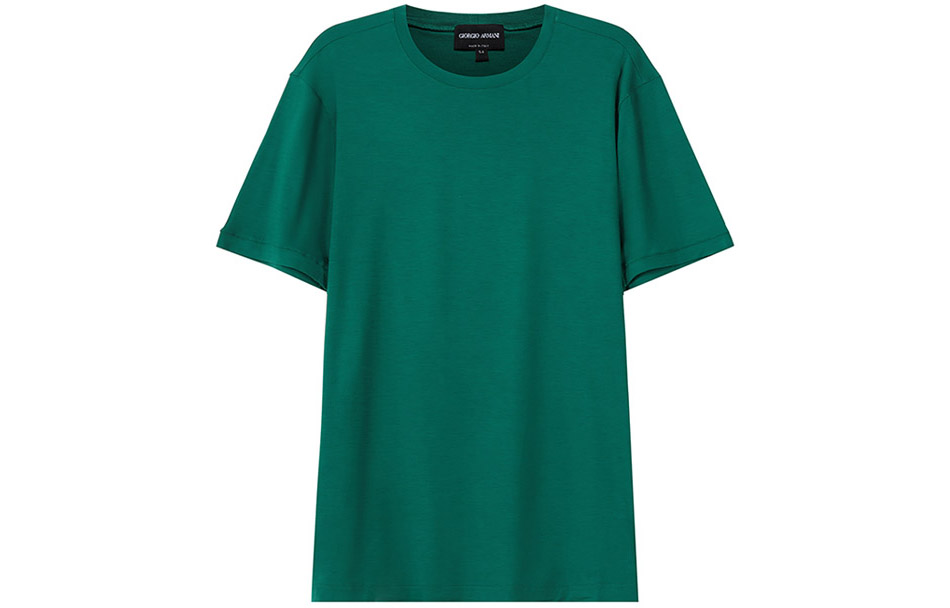 Футболка мужская изумрудно-зеленая GIORGIO ARMANI
Футболка мужская изумрудно-зеленая GIORGIO ARMANI