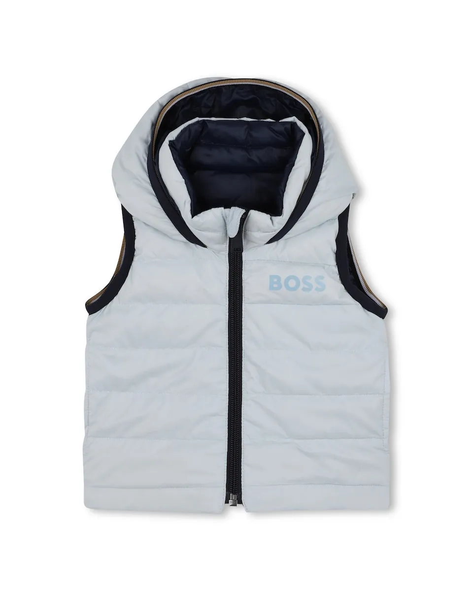 Утепленный детский жилет Boss Kidswear, светло-голубой
Утепленный детский жилет Boss Kidswear, светло-голубой