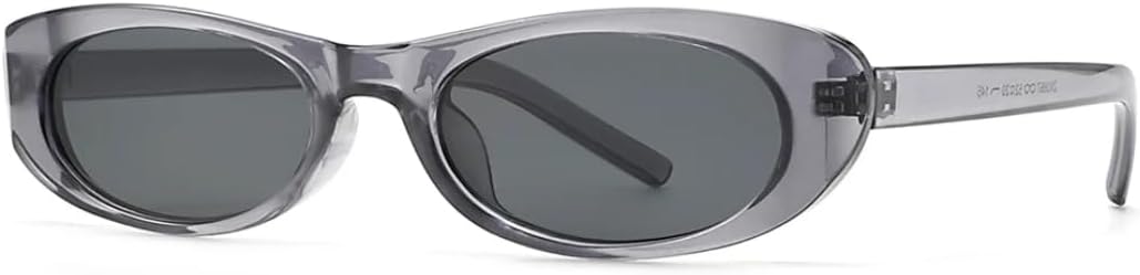 Ретро-модные маленькие солнцезащитные очки для женщин и мужчин, классические винтажные солнцезащитные очки с защитой от УФ-излучения UV400 для использования на открытом воздухе SZVVBKK, Transparent Gray
Ретро-модные маленькие солнцезащитные очки для женщин и мужчин, классические винтажные солнцезащитные очки с защитой от УФ-излучения UV400 для использования на открытом воздухе SZVVBKK, Transparent Gray