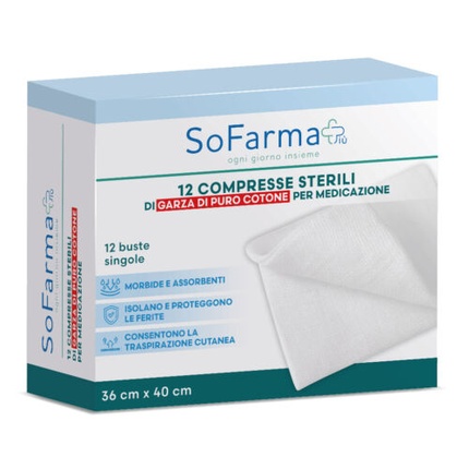 Компресс Sofarmapiu' Cotton 36x40
Компресс Sofarmapiu' Cotton 36x40