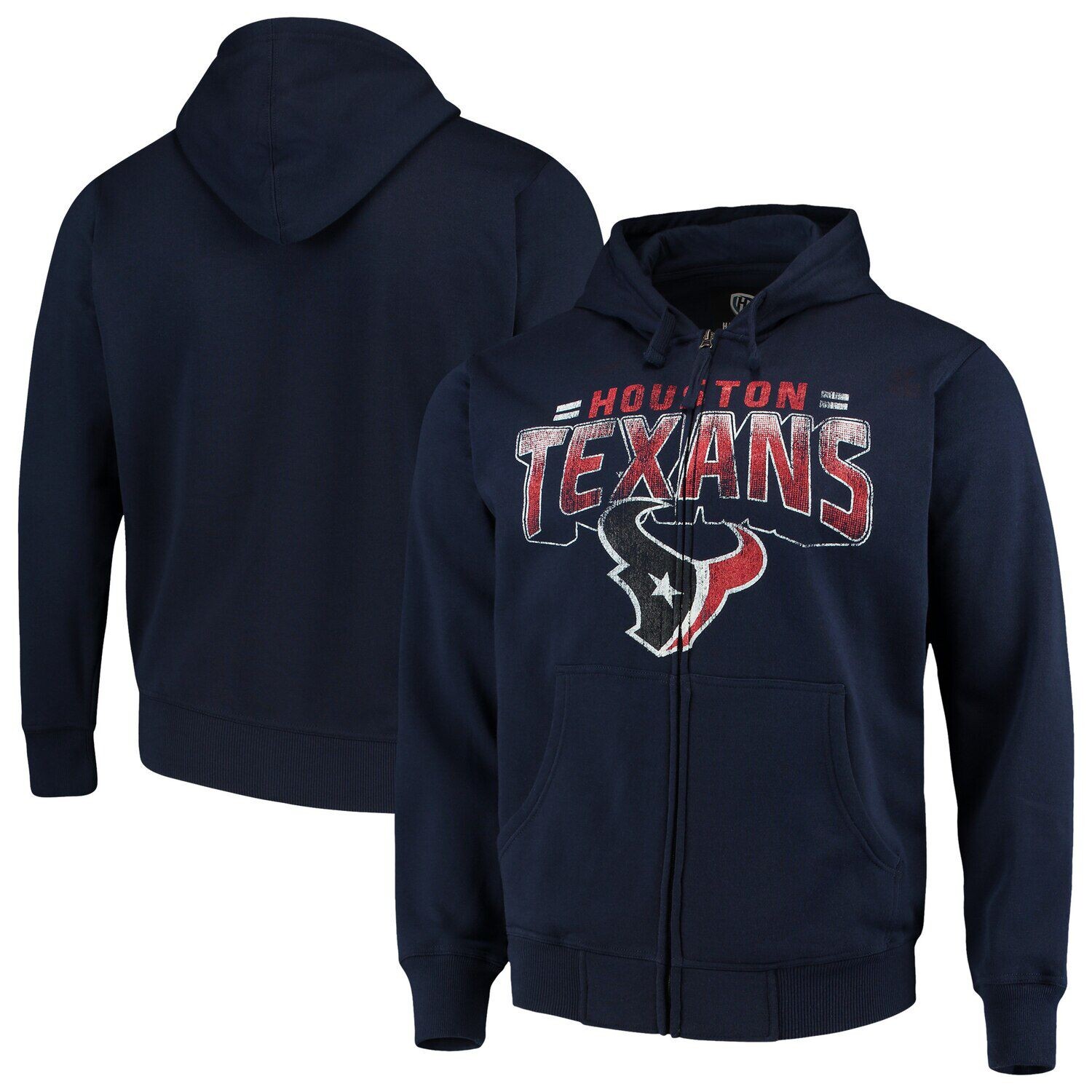 Мужская спортивная толстовка с молнией во всю длину от Carl Banks Navy Houston Texans Perfect Season G-III
Мужская спортивная толстовка с молнией во всю длину от Carl Banks Navy Houston Texans Perfect Season G-III