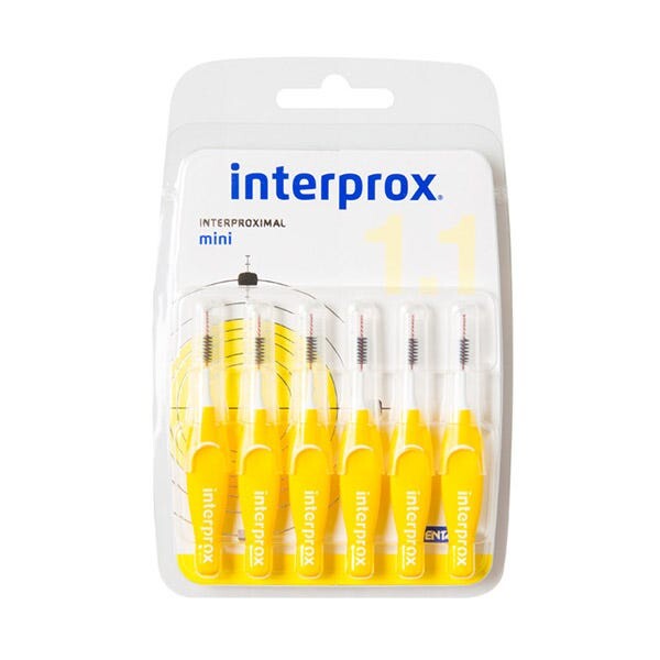 Мини-интерпроксимальные щетки 6 шт Dentaid
Мини-интерпроксимальные щетки 6 шт Dentaid