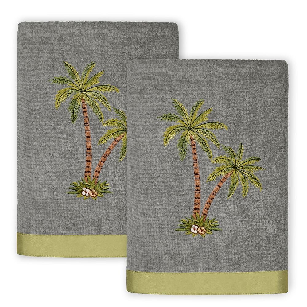 Linum Home Textiles Palmera Набор украшенных полотенец для рук из 2 предметов, цвет Charcoal
Linum Home Textiles Palmera Набор украшенных полотенец для рук из 2 предметов, цвет Charcoal
