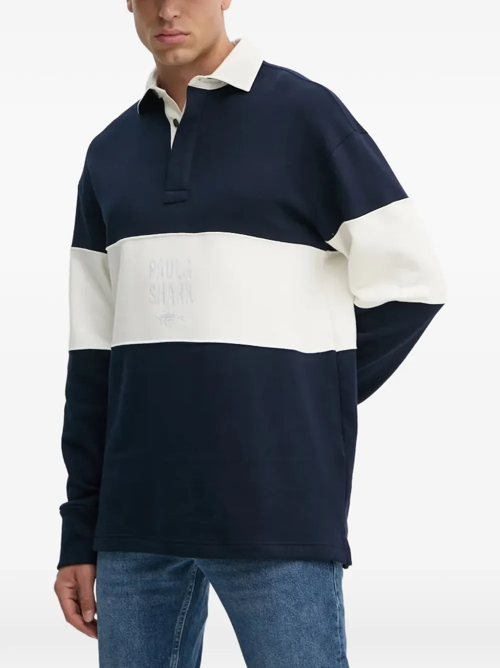 Поло с длинными рукавами и логотипом Paul & Shark, синий
Поло с длинными рукавами и логотипом Paul & Shark, синий
