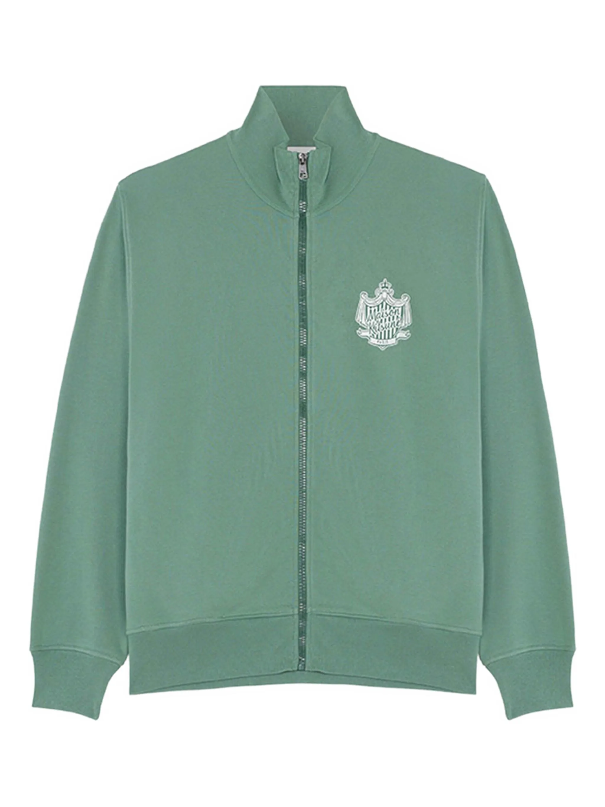 Толстовка на молнии Maison Kitsuné, зеленый
Толстовка на молнии Maison Kitsuné, зеленый