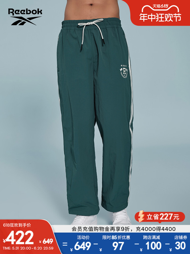 Брюки Reebok в стиле милитари, зеленый
Брюки Reebok в стиле милитари, зеленый