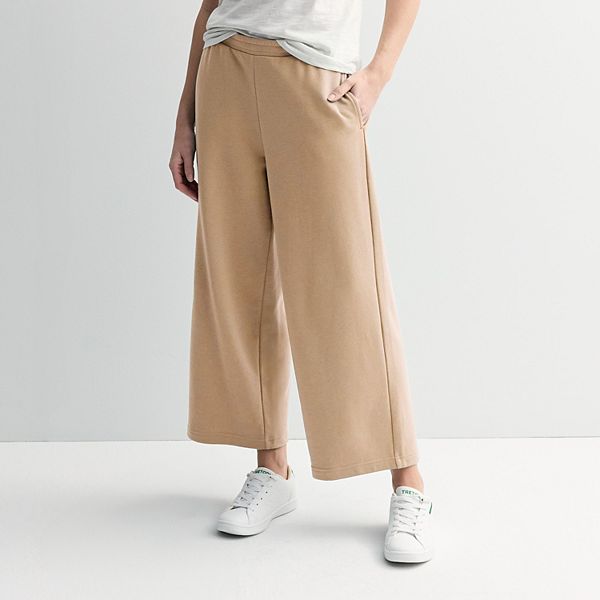 Женские брюки wide leg из френч тери Sonoma Goods For Life, Latte Smoothie
Женские брюки wide leg из френч тери Sonoma Goods For Life, Latte Smoothie