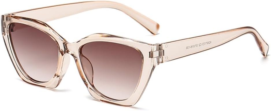 Классические ретро-солнцезащитные очки «кошачий глаз» для мужчин и женщин, винтажные спортивные солнцезащитные очки «кошачий глаз» с защитой от УФ-излучения UV400 MTZJH, Champagne
Классические ретро-солнцезащитные очки «кошачий глаз» для мужчин и женщин, винтажные спортивные солнцезащитные очки «кошачий глаз» с защитой от УФ-излучения UV400 MTZJH, Champagne