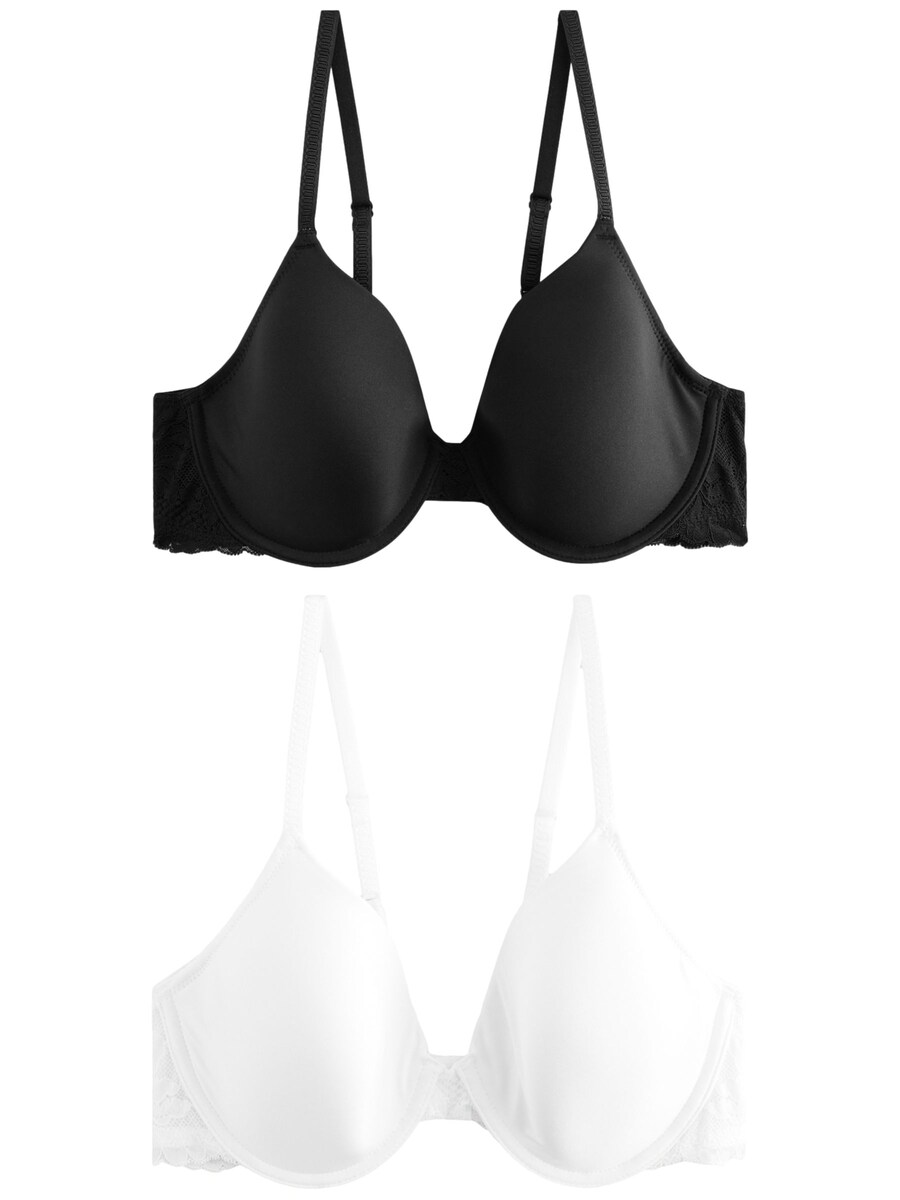 Бюстгальтер пуш-ап Next, черный/белый
Бюстгальтер пуш-ап Next, черный/белый