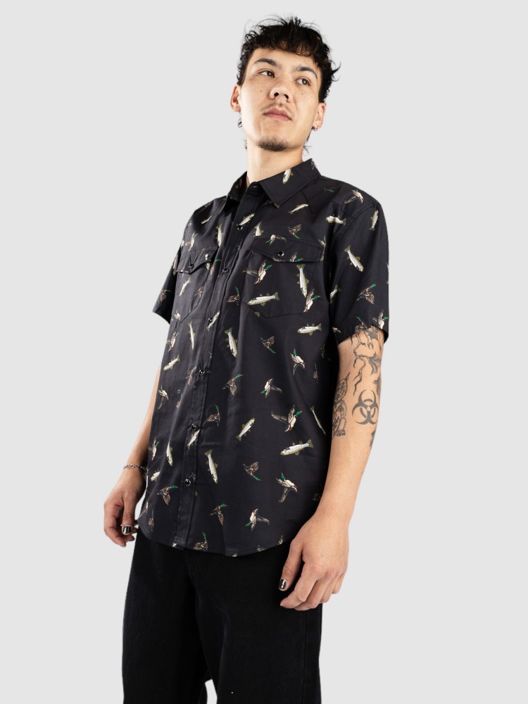 Рубашка Dravus Kingfisher Hemd, black
Рубашка Dravus Kingfisher Hemd, black