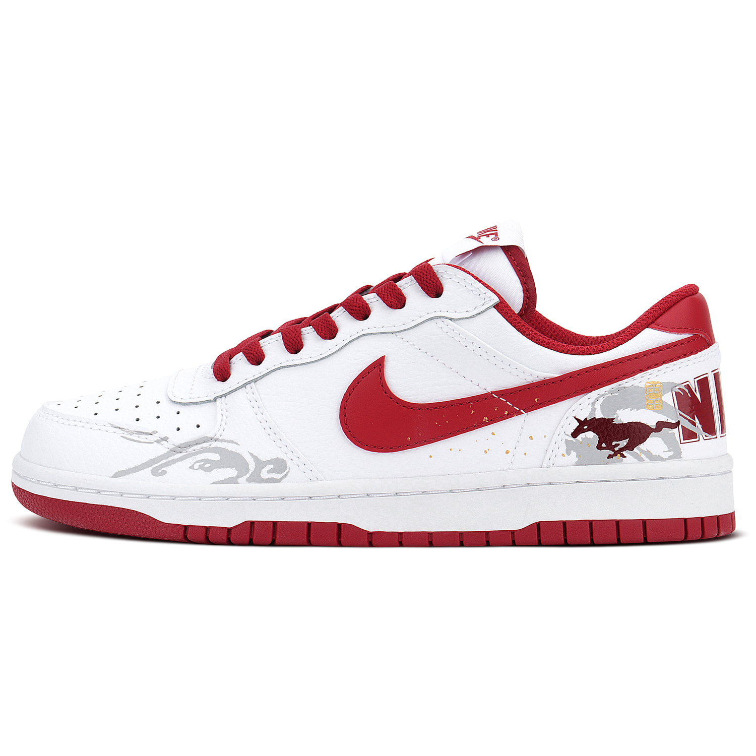 Nike Big Low Lu Low top Skateboard Shoes мужские красные белые
Nike Big Low Lu Low top Skateboard Shoes мужские красные белые