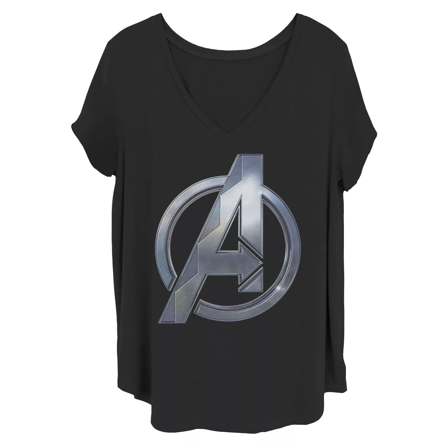 Футболка с металлизированным логотипом Juniors' Plus Marvel The Avengers Black Panther Licensed Character
Футболка с металлизированным логотипом Juniors' Plus Marvel The Avengers Black Panther Licensed Character