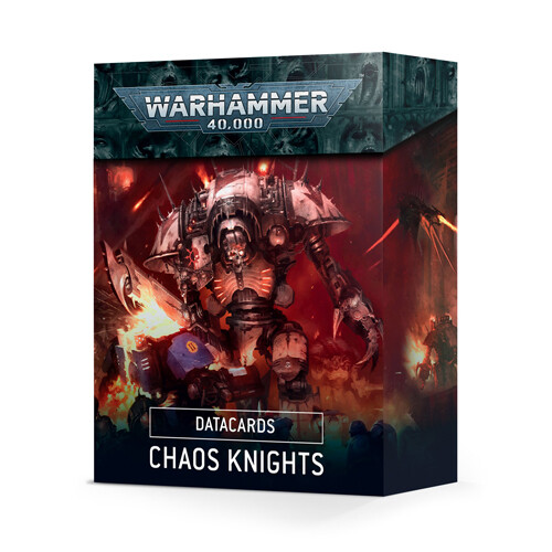 Коллекционные карточки Datacards: Chaos Knights Games Workshop
Коллекционные карточки Datacards: Chaos Knights Games Workshop