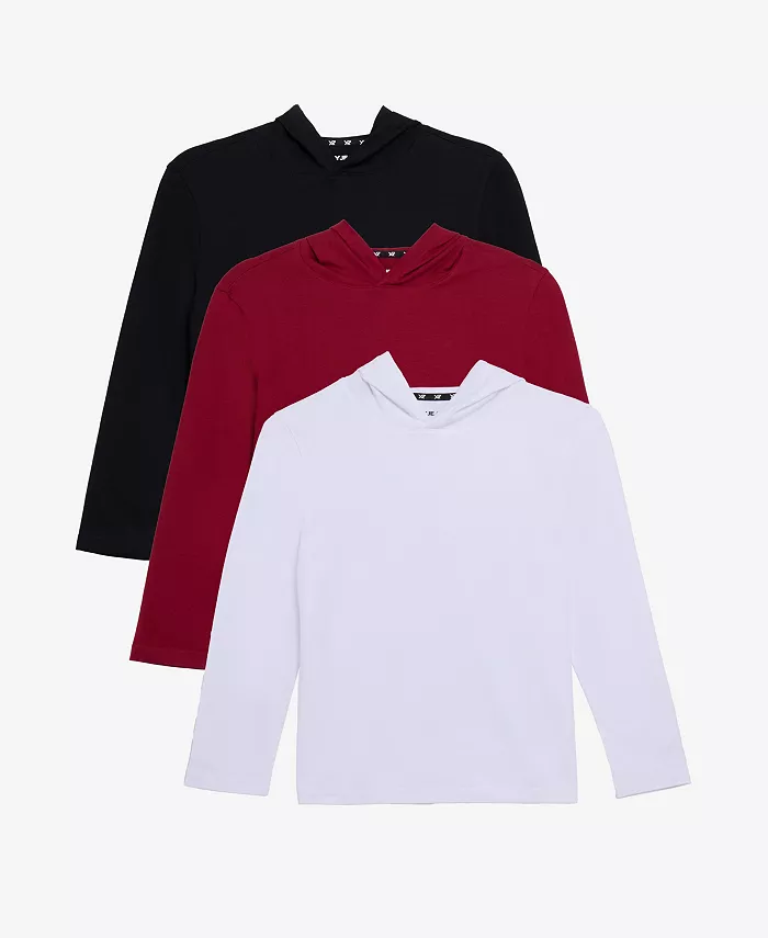 Комплект из 3 базовых футболок с капюшоном и длинным рукавом для детей и мальчиков XRAY, красный
Комплект из 3 базовых футболок с капюшоном и длинным рукавом для детей и мальчиков XRAY, красный